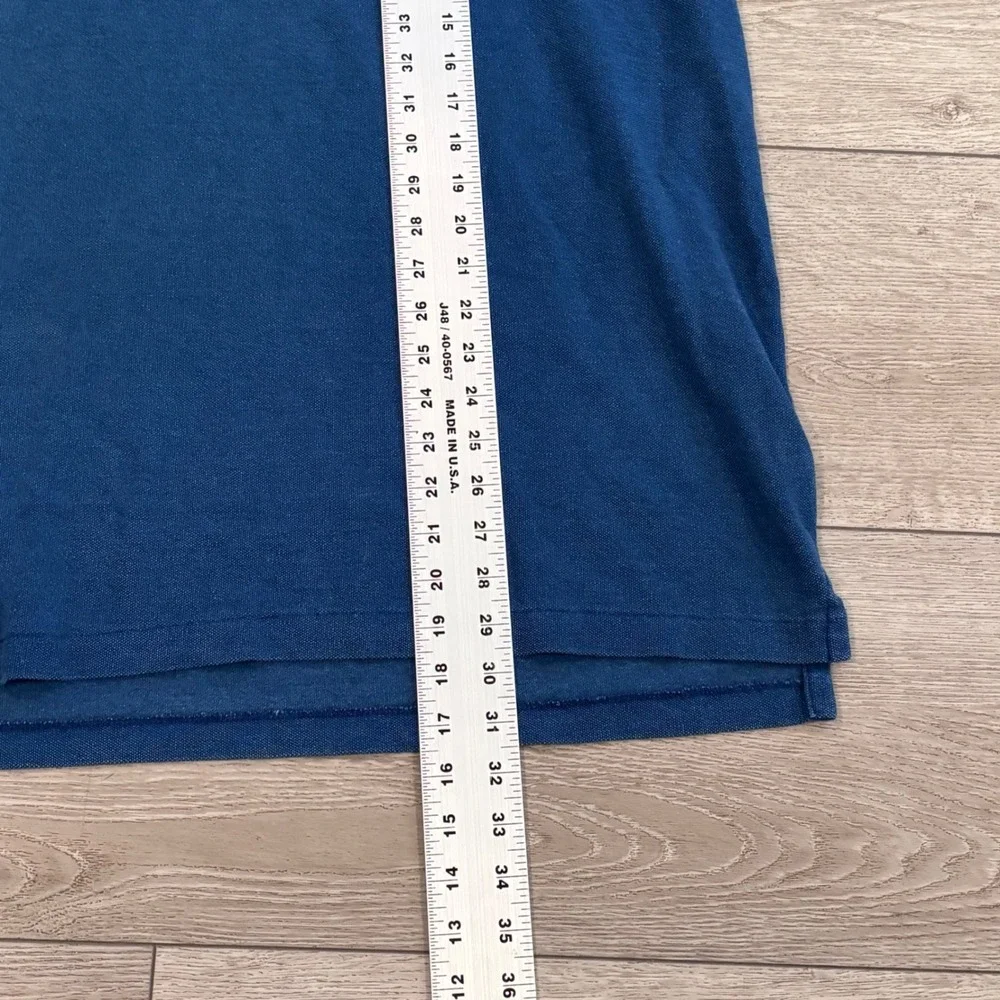 Polo Ralph Lauren Polo Shirt Mens XL Blue Indigo Classic Fit Cotton Preppy New